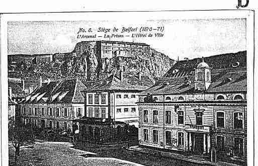 Ville de BELFORT Carte postale ancienne Ville de BELFORT Carte postale ancienne